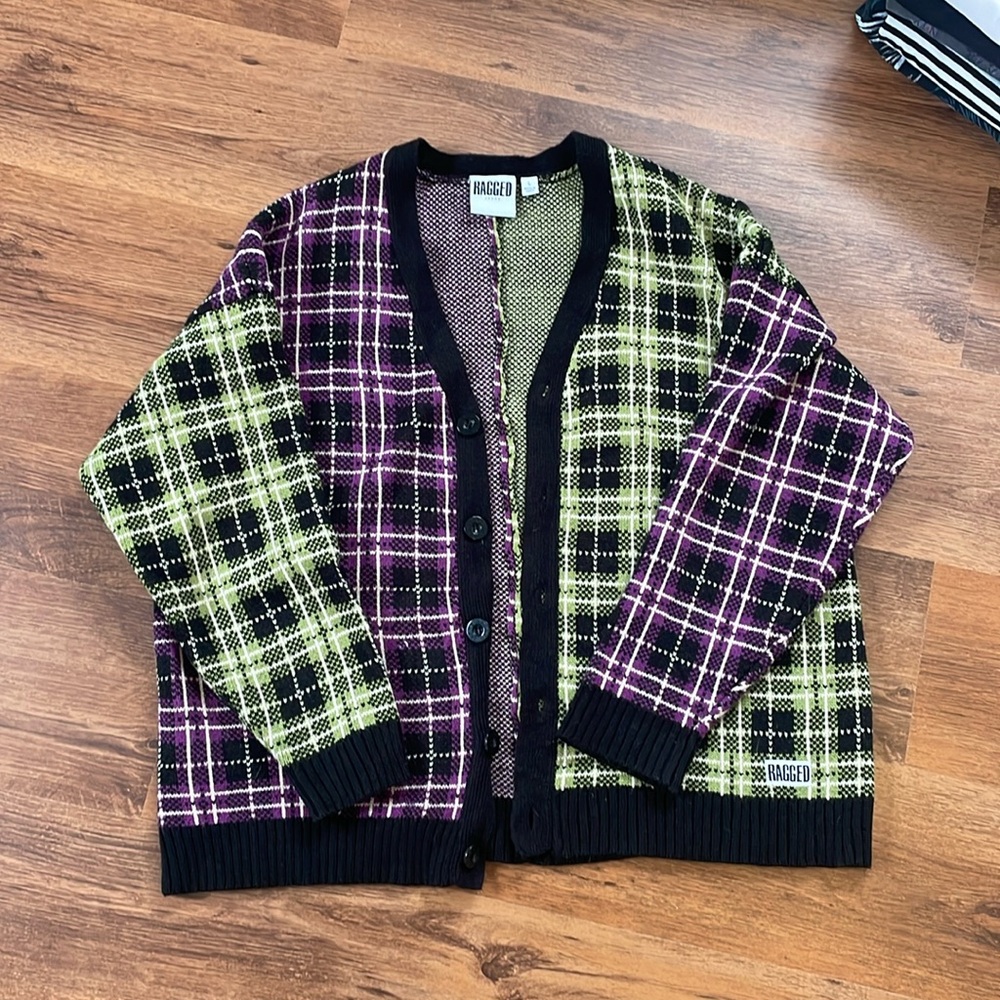 Ragged cardigan